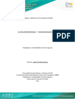 Paradigmas y Enfoques de La Investigación Científica, Liz Redondo, Ultimo Trabajo