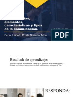 1.1. Origen, Teorías, Elementos, Características y Tipos de La Comunicación