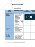 Evaluation Sheet