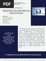 Grupo 2 Registro en Impuestos Nacionales