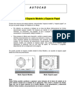 Acerca Del Espacio Modelo y Espacio Papel