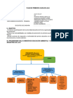 Plan de Primeros Auxilios - Primaria