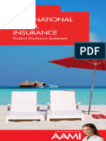 Aami Travel Insurance Pds