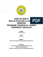 Kertas Kerja Khatam