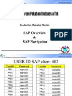 SAP Overview & SAP Navigation Template v1.1