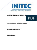 Entregable 2 - Contabilidad Integral Avanzada