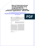 Fabrication of heterostructured β-Bi2O3-TiO2 nanotube array composite film for photoelectrochemical cathodic protection applications - eBook PDF download