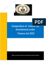 Compendium of Income Tax Amendments Under Finance Act 2023 26 June KP Yadav Sir ITRA 064a79b283e7820 59167369