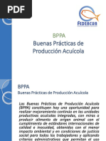 Buenas Practica en Produccion Acuicola