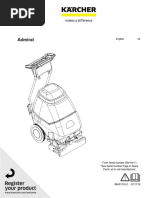 Karcher - ADMIRAL 8 - Operating Instructions