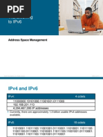 Transitioning To Ipv6: Address Space Management