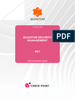 CP R81 Quantum SecurityManagement AdminGuide