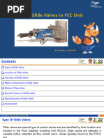 FCC Slide Valves