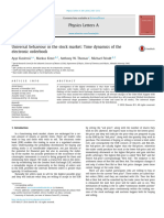 Universal Behaviour in The Stock Market Time Dynamics of The Electronic Orderbook