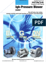 Hitachi High Pressure Blower Brochure