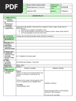 School: Grade Level: Teacher: Learning Area: Teaching Date and Time: Quarter