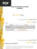 Overview of Oracle Database