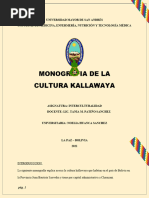 Monografia Cultura Kallawalla