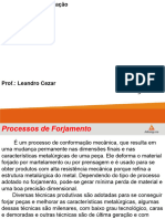 Processos de Fabricação Forjamento