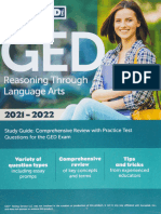 Ged Reasoning Through Language Arts Study Guide Comprehensive Review With Practice Test Questions For The Ged Exam 1635309611 9781635309614 Compress