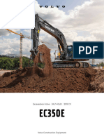 EXCAVADORA VOLVO EC350EL - Data Sheet