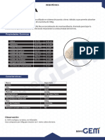 Ficha Tecnica de Bentonita Sodica