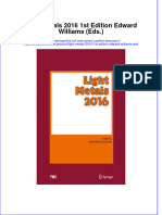 Light Metals 2016 1st Edition Edward Williams (Eds.) PDF Full Chapter