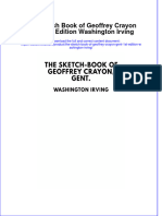 Dơnload The Sketch Book of Geoffrey Crayon Gent 1st Edition Washington Irving Full Chapter