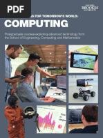 Oxford Brookes University PG Computing Brochure