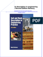 Soil and Rock Description in Engineering Practice Second Edition Norbury PDF Full Chapter