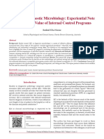 Quality in Diagnostic Microbiology