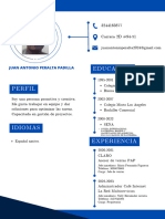 Hoja de Vida Profesional de Juan Antonio Peralta 2023