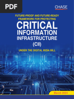 Future Proof and Future Ready Framework For Protecting Critical Information Infrastructure Cii Under The Digital India Bill Report March 24