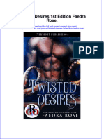 Dơnload Twisted Desires 1st Edition Faedra Rose. Full Chapter