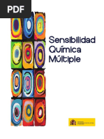 DOCUMENTO SOBRE SENSIBILIDAD QUÍMICA MÚLTIPLE, Del Ministerio de Sanidad de España (132 Págs. 2011)