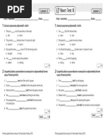 Brainy Kl6 Short Tests Unit 7 Lesson 2