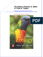 Zoology (12th Edition) Stephen A. Miller & Todd A. Tupper Full Chapter PDF