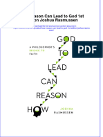 Dơnload How Reason Can Lead To God 1st Edition Joshua Rasmussen Full Chapter