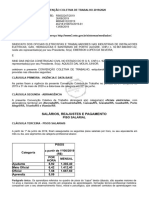 CCT 2019 2020 Oficiais Eletricistas Sinduscon