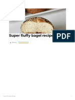 Super Fluffy Bagel Recipe