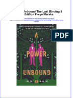 A Power Unbound The Last Binding 3 1st Edition Freya Marske