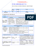 SESIÓN 4 - Análisis de Los Conflictos Sociales y de Género en Caballo de Medianoche y Ángel de Ocongate - COM 5°