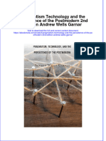 Dơnload Pragmatism Technology and The Persistence of The Postmodern 2nd Edition Andrew Wells Garnar Full Chapter