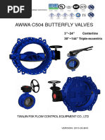 NEW AWWA C504蝶阀