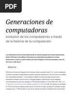 Generaciones de Computadoras - Wikipedia, La Enciclopedia Libre