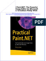 Dơnload Practical Paint - NET: The Powerful No-Cost Image Editor For Microsoft Windows 1st Edition Phillip Whitt Full Chapter