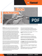 Brick & Block Anchoring