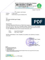 Surat Pemberitahuan Pembekalan PKL 2024