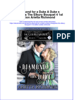 Get A Diamond For A Duke A Duke S Daughters The Elbury Bouquet 4 1st Edition Arietta Richmond PDF Full Chapter