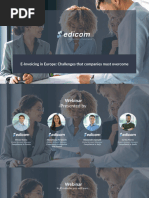 Edicom - Webinar Facturaeurope